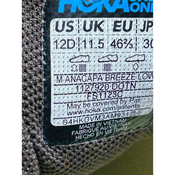 Hoka Anacapa Breeze Low size 12D main image 8